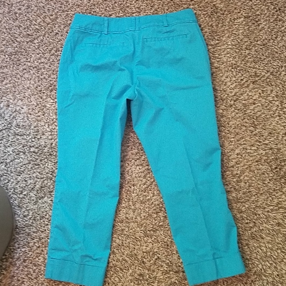 NY&C 7th Ave. Blue Capri pants size - Picture 2 of 2